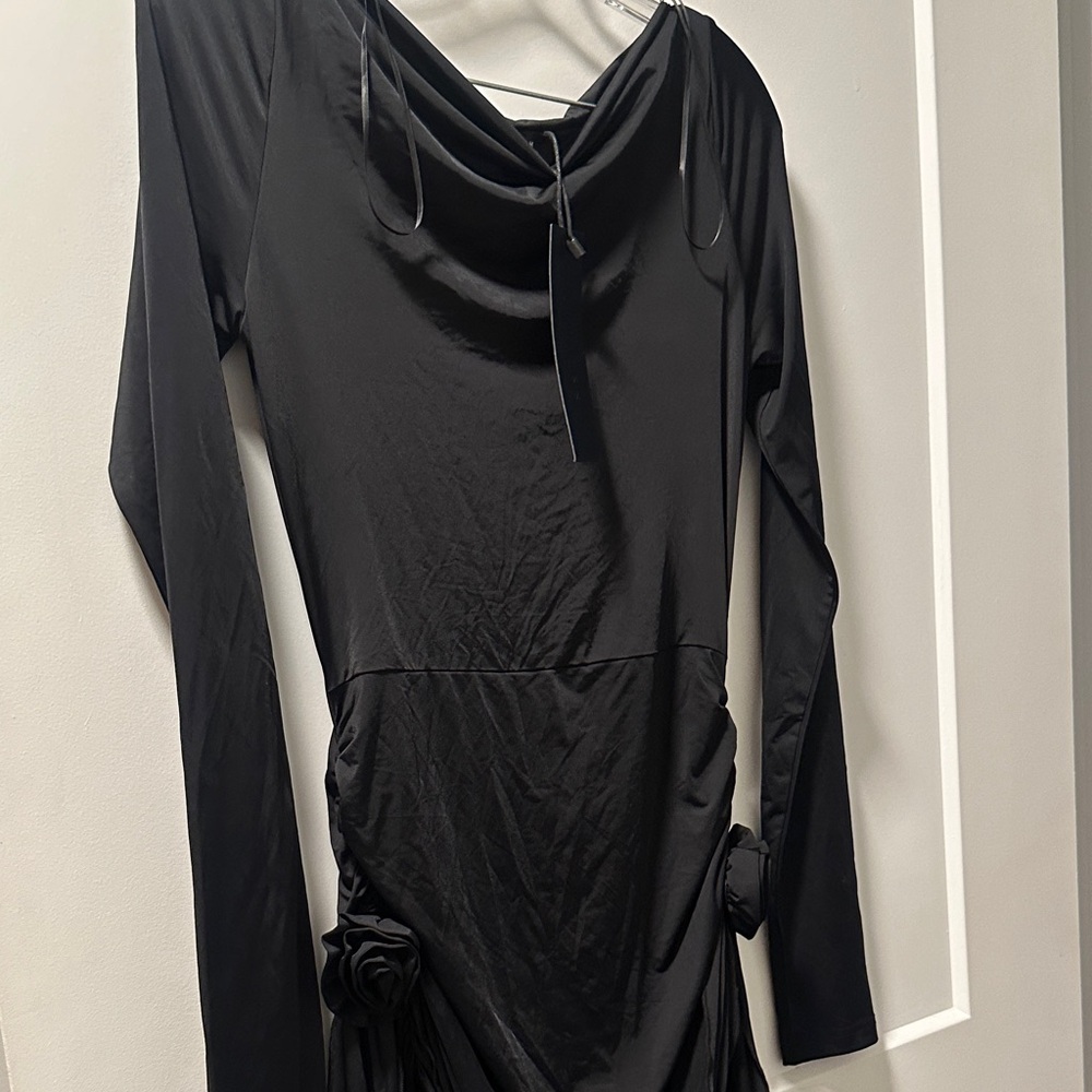 Lioness Black Long Sleeve Dress